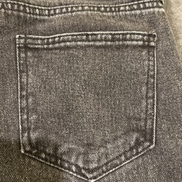 PacSun Womens Mom Jeans Size 25 Dark Wash Black Casual Denim - Picture 14 of 16